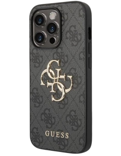 GUESS CARCASA BIG LOGO IPHONE 16 PRO NEGRO