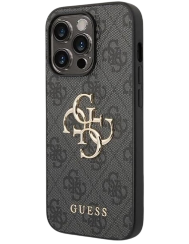 GUESS CARCASA BIG LOGO IPHONE 16 PRO NEGRO