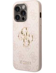 GUESS CARCASA BIG LOGO IPHONE 16 PRO ROSA