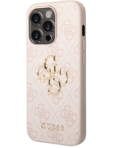 GUESS CARCASA BIG LOGO IPHONE 16 PRO ROSA
