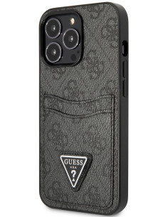 GUESS CARCASA CARD IPHONE 14 PRO GRIS