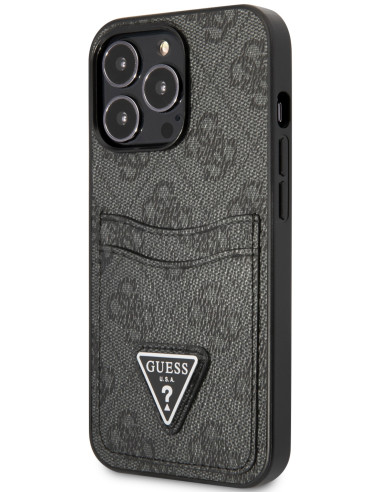GUESS CARCASA CARD IPHONE 14 PRO GRIS