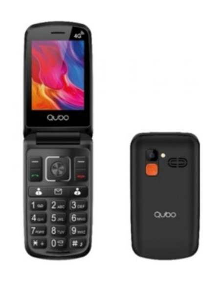 QUBO TELEFONO MOVIL 4G P-210NW NEGRO
