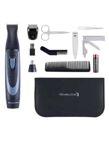 REMINGTON KIT RECORTADORA NE3890/13 ACCESORIOS AZUL