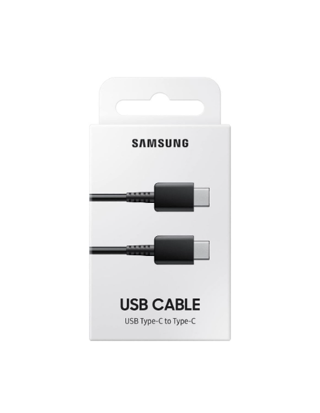 SAMSUNG CABLE TIPO C - TIPO C 1m. 3A NEGRO