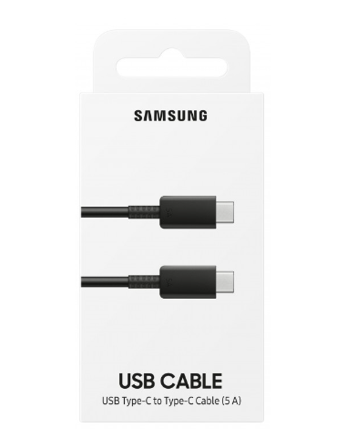 SAMSUNG CABLE TIPO C - TIPO C 1m. 5A NEGRO