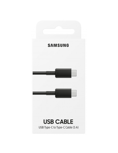 SAMSUNG CABLE TIPO C - TIPO C 1m. 5A NEGRO