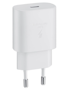 SAMSUNG CARGADOR 15W PD TIPO C BLANCO