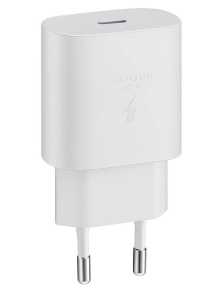 SAMSUNG CARGADOR 15W PD TIPO C BLANCO