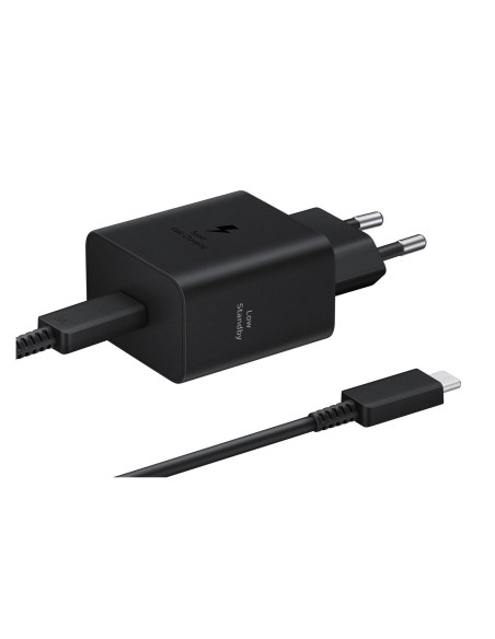 SAMSUNG CARGADOR TIPO C a TIPO C 45W NEGRO