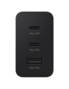 SAMSUNG CARGADOR TRIO 65w PD USB C x 2, USB A