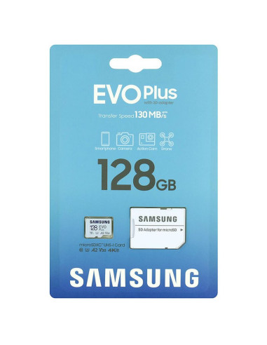 SAMSUNG TARJETA MICRO SD UHS-3 128GB CLASE 10 160MBs