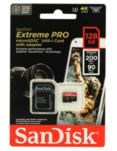 SANDISK EXTREME PRO MICRO SD 128GB