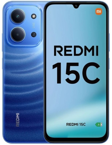 SMARTPHONE XIAOMI REDMI 15C 4GB/ 256GB/ 6.9"/ AZUL