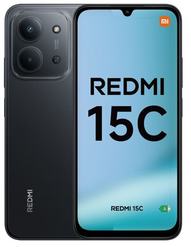 SMARTPHONE XIAOMI REDMI 15C 4GB/ 256GB/ 6.9"/ NEGRO