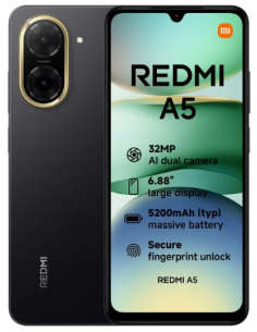 SMARTPHONE XIAOMI REDMI A5 4GB/ 128GB/ 6.88"/ NEGRO