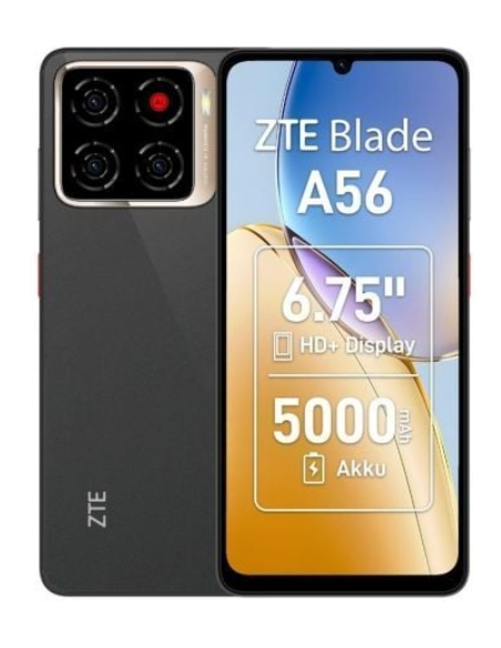 SMARTPHONE ZTE BLADE A56 4GB/ 64GB/ 6.75"/ NEGRO