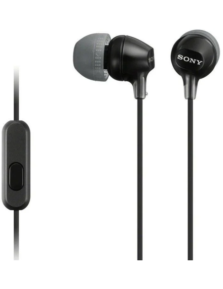 SONY AURICULAR MDREX15AP CON MICRO JACK NEGRO