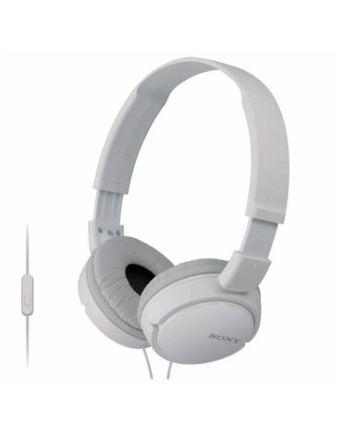 SONY AURICULAR MDRZX110APW CON CABLE MICRO BLANCO