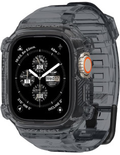 SPIGEN CARCASA/CORREA RUGGED ARMOR PRO APPLE WATCH  ULTRA/ULTRA 2 49mm GRIS ESPACIAL