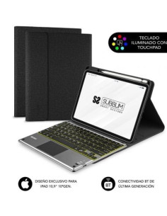 SUBBLIM FUNDA TECLADO RETROILUMINADO IPAD 10.9 (10 GEN)