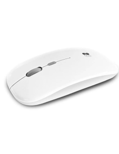 SUBBLIM RATON INALAMBRICO DUAL FLAT 1600DPI RECARGABLE BLANCO