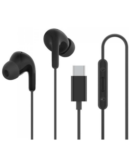 XIAOMI AURICULAR CON MICROFONO TIPO C NEGRO