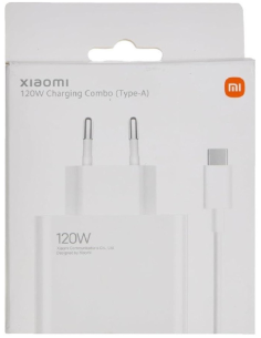 XIAOMI CARGADOR COMBO USB TIPO-A/ 1xUSB/ 120W