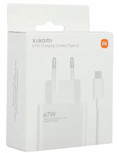 XIAOMI CARGADOR COMBO USB Type-A/ 1xUSB/ 67W