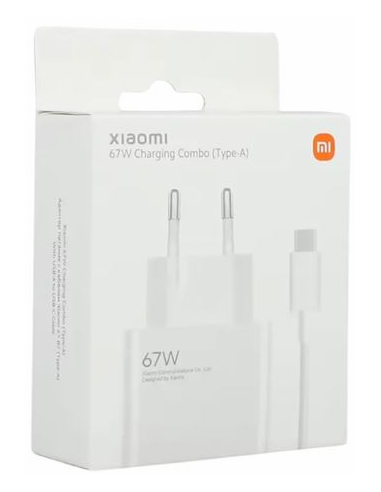 XIAOMI CARGADOR COMBO USB Type-A/ 1xUSB/ 67W