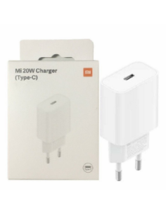 XIAOMI CARGADOR RAPIDO 20W TIPO C BLANCO