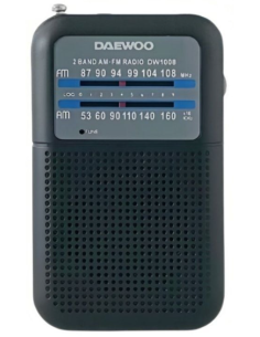 DAEWOO RADIO PORTATIL DW1008 NEGRO