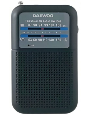 DAEWOO RADIO PORTATIL DW1008 NEGRO