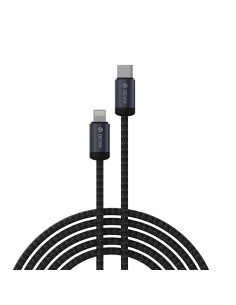 DEVIA CABLE GRACIOUS PD USBc  LIGHTNING 27W 2M NEGRO