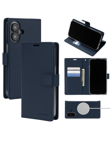 GOOSPERY FUNDA MAGSAFE BLUEMOON DAIRY IPHONE 17 AZUL