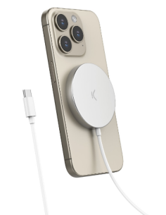 KSIX CARGADOR MAGSAFE USBc 15W 1M