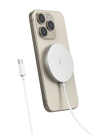 KSIX CARGADOR MAGSAFE USBc 15W 1M