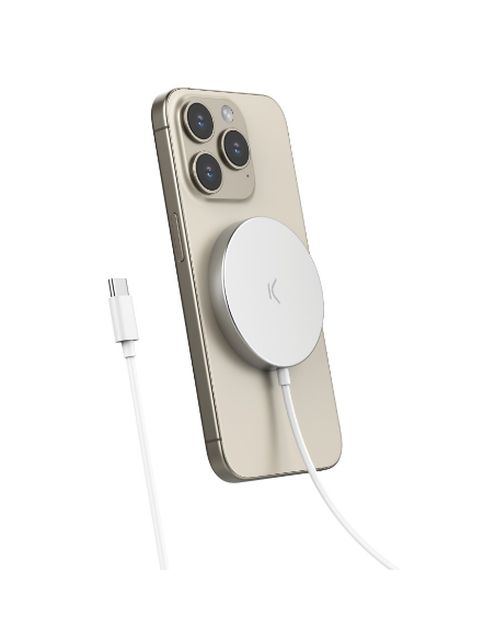 KSIX CARGADOR MAGSAFE USBc 15W 1M