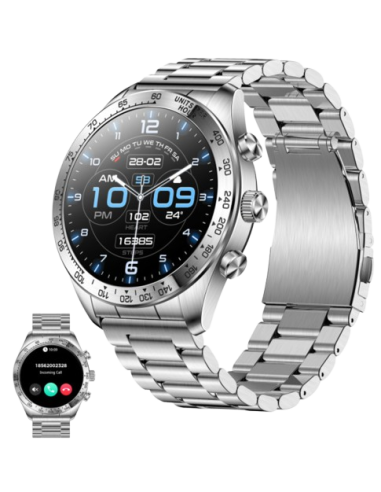 KSIX SMARTWATCH ELITE PLATEADO