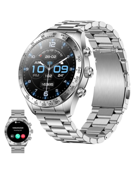 KSIX SMARTWATCH ELITE PLATEADO
