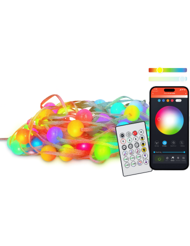 KSIX TIRAS LED BURBUJAS RGB 10M / CON MANDO