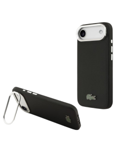LACOSTE CARCASA MAGSAFE SOPORTE CAMARA IPHONE AIR NEGRO