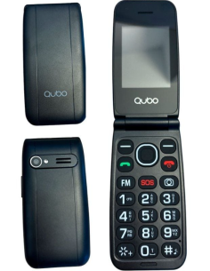 QUBO TELEFONO MOVIL NEONW 4G NEGRO