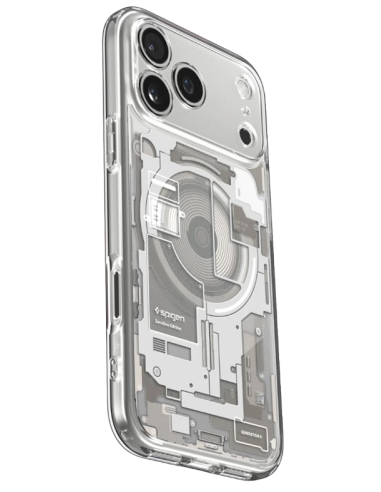 SPIGEN CARCASA ULTRA HYBRID MAGSAFE IPHONE 17 PRO BLANCO
