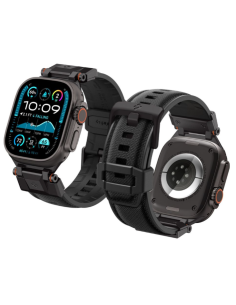 SPIGEN CORREA APPLE WATCH DURAPRO ARMOR 42mm/44mm/46mm/49mm NEGRO