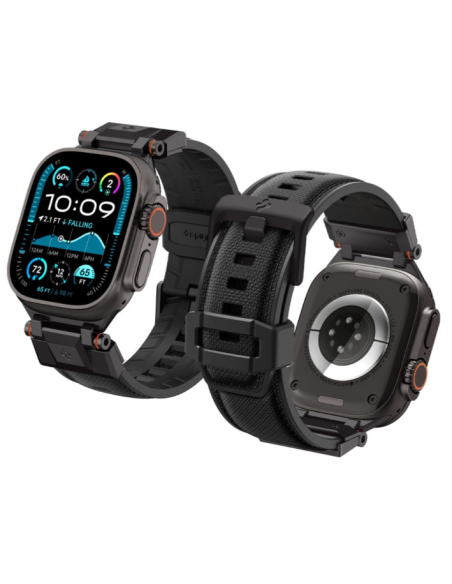 SPIGEN CORREA APPLE WATCH DURAPRO ARMOR 42mm/44mm/46mm/49mm NEGRO