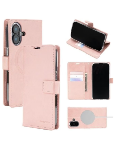GOOSPERY FUNDA MAGSAFE BLUEMOON DAIRY IPHONE 14 ORO ROSA