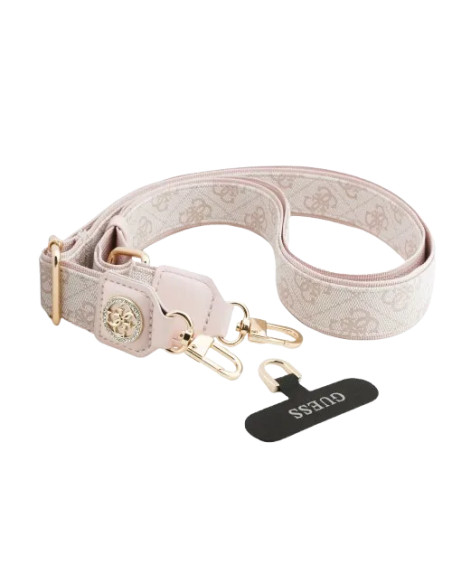 GUESS COLGANTE UNIVERSAL 4G STRASS ROSA
