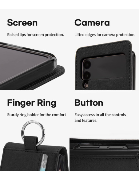 GOOSPERY funda DIARY GALAXY Z FLIP 4 AZUL
