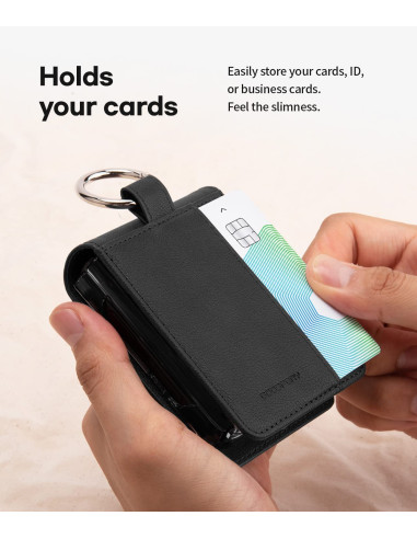 GOOSPERY funda DIARY GALAXY Z FLIP 4 NEGRO